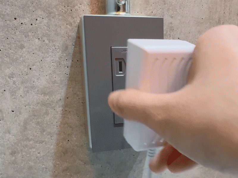 LEDシリコンテープライトONOFF操作