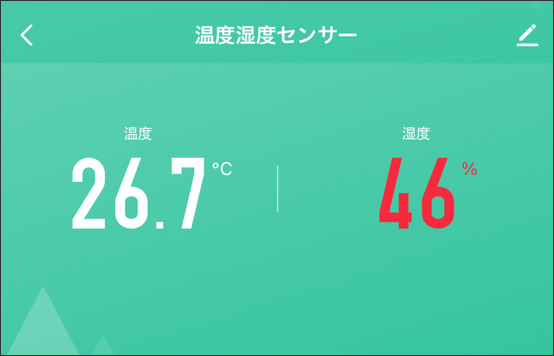 エジソンスマート温度湿度センサーの各部の名称と機能